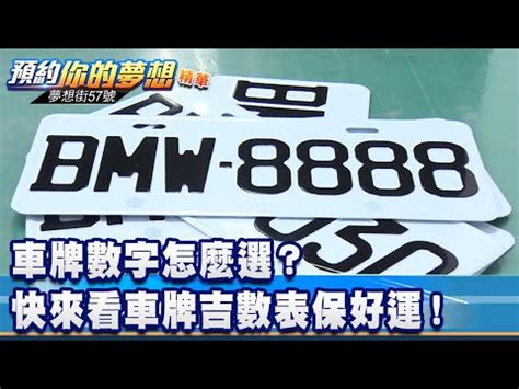 車牌號碼價格|車牌怎麼選比較好？2種方式4個技巧報你知